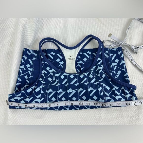 Nike Womens Dri-Fit Sleeveless Round Neck Racer Back Crop Top built in bra XL - Picture 7 of 10